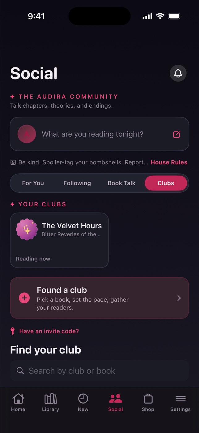 The club directory